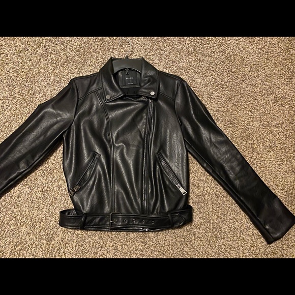 Size M Elodie Leather Jacket - Picture 2 of 2